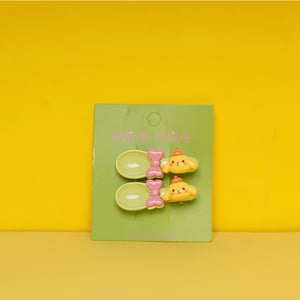 Baby Spoon Shape Clip - Bright Green Cinnamoroll