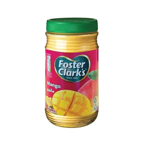 Foster Clarks Instant Powder Drink Jar 450g - Mango •
