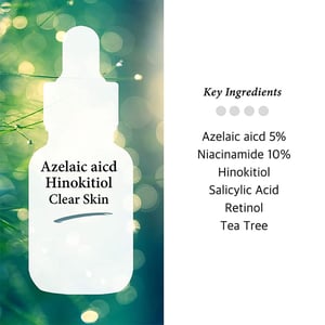 Cos De BAHA Azelaic Acid Hinokitiol Clear Skin Serum 30ml - AC