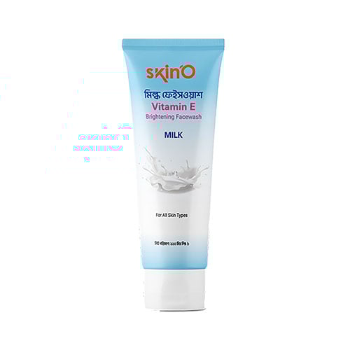 Skin'O Vitamin E Brightening Facewash 110ml - Milk