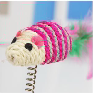 Spring Rat Sisal Cat Scratcher (20235)