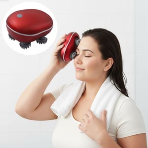 Smart Scalp Massager - Red