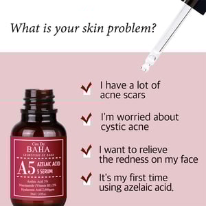 Cos De BAHA Azelaic Acid 5% Serum 30ml - A5 •