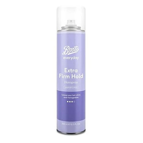 Boots Everyday Extra Firm Hold Hairspray Unperfumed 300ml •