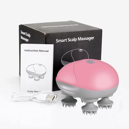 Smart Scalp Massager - Pink