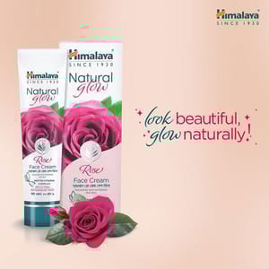 Himalaya Natural Glow Face Cream 50g - Rose