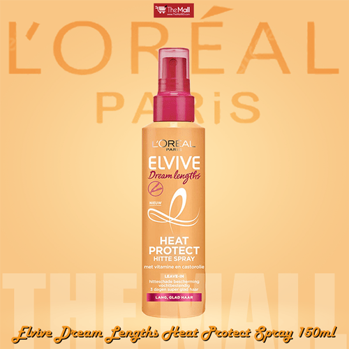 L'oreal Paris Elvive Dream Lengths Heat Protect Spray 150ml •