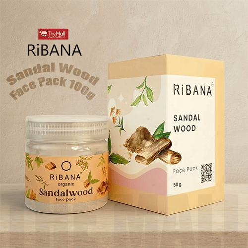 Ribana Sandal Wood Face Pack 100g •