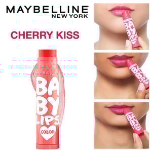 Maybelline New York Baby Lips Color Lip Balm 4g - Cherry Kiss SPF11  •