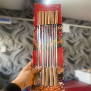 Stainless Steel Barbecue Skewers 12pcs