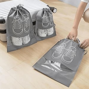 Waterproof Shoe Storage Bag - Gray