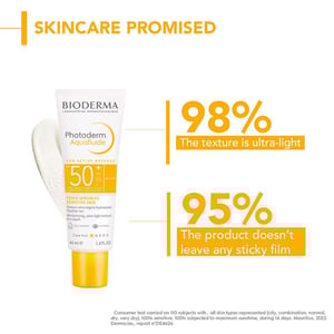 Bioderma Photoderm Aquafluide SPF 50+ For Sensitive Skin 40ml - Invisible•