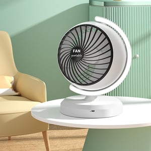 Globe Circulating Fan With LED - AA-888 •