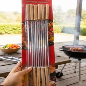 Stainless Steel Barbecue Skewers 12pcs