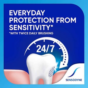 Sensodyne Mild Mint Toothpaste For Sensitive Teeth + Strong Teeth + Healthy Gums 75ml  •