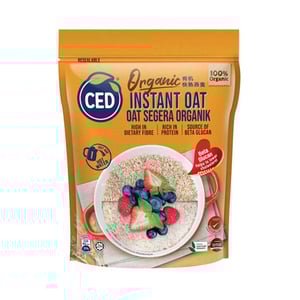 CED Organic Instant Oats 450g•