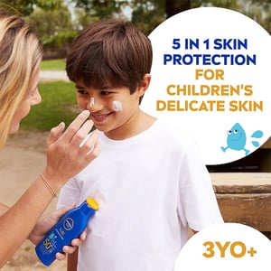 Nivea Sun Kids Protect & Care 5in1 Skin Protection 200ml - SPF50+ •