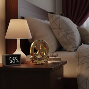 Ceramic Arabic Calligraphy - Muhammad