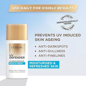 L'Oreal Paris Moist & Fresh UV Defender Facial Sunscreen 50ml - SPF 50