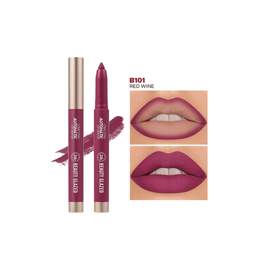 Beauty Glazed Long Stay Automatic Lip Crayon - B101 Red Wine