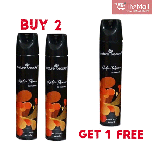 Nature Beauty Anti Tobacco Air Freshener 300ml (Buy 2 Get 1 Free)