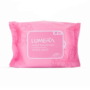 Incepta Lumera Makeup Remover Wipes - 25 wipes