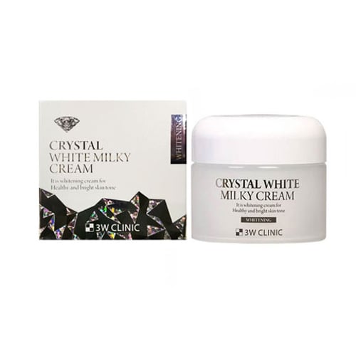 3W Clinic Crystal White Milky Cream 50g •