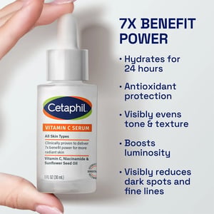 Cetaphil Vitamin C Serum For All Skin Type 30ml •