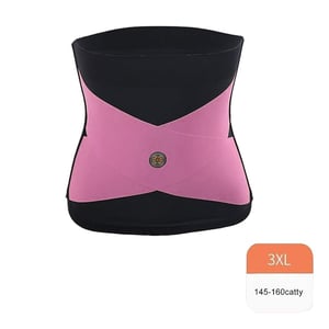 Body Shaper Belt Cross Abdominal Band - Black 3XL