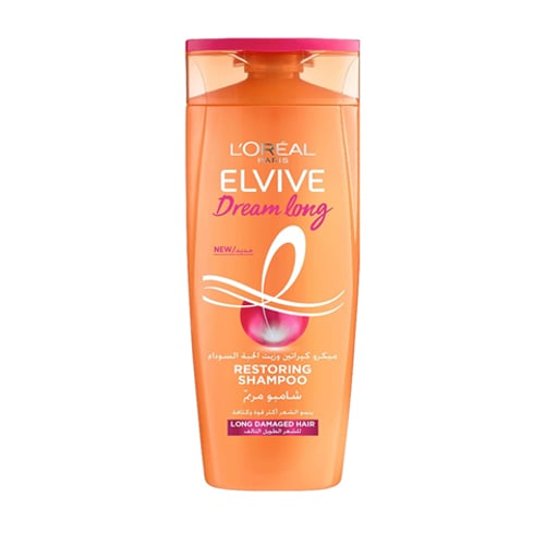 L'Oreal Elvive Dream Long Restoring Shampoo For Long Damaged Hair 400ml •