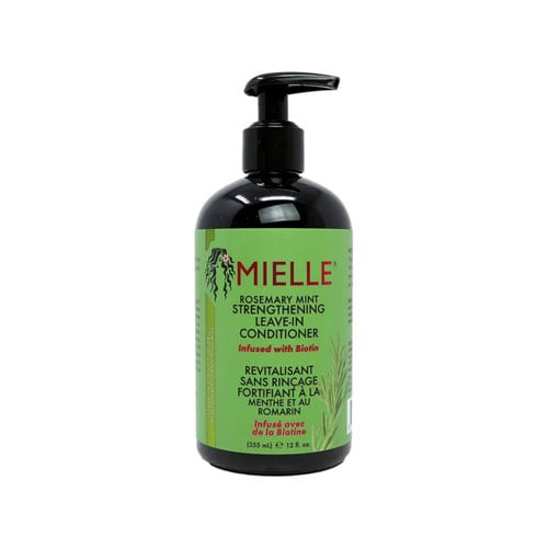 Mielle Rosemary Mint Strengthening Leave-In Conditioner 355ml •