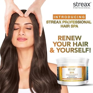 Streax Professional Spa Nourishment Hair Masque for Normal To Dry Hair 500g •