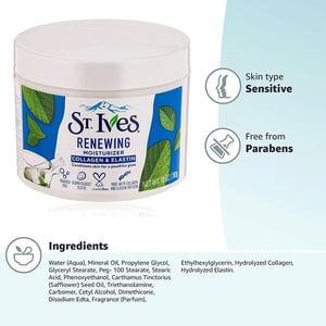 St. Ives Renewing Collagen & Elastin Moisturizer 283g •
