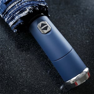 Souvenir Storm Blue Umbrella With Torch •