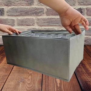 Cloth Storage Bag - Grey