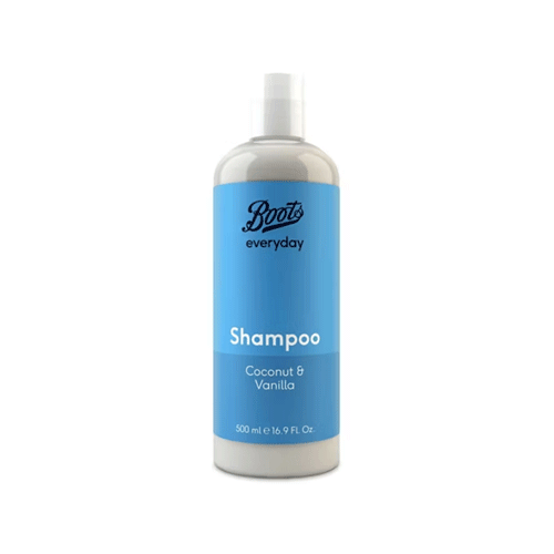 Boots Everyday Shampoo With Coconut And Vanilla 500ml •