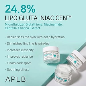 APLB Glutathione Niacinamide Facial Cream - 55ml •