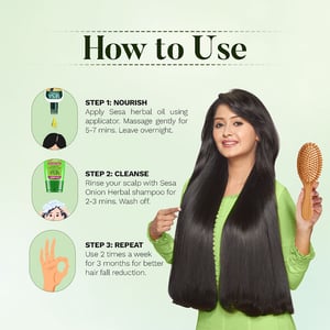 Sesa Herbal Care Anti-Hair Fall Shampoo 100ml