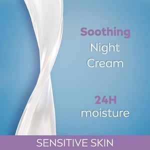 Nivea 24H Moisture Soothing Night Cream For Sensitive Skin 50ml