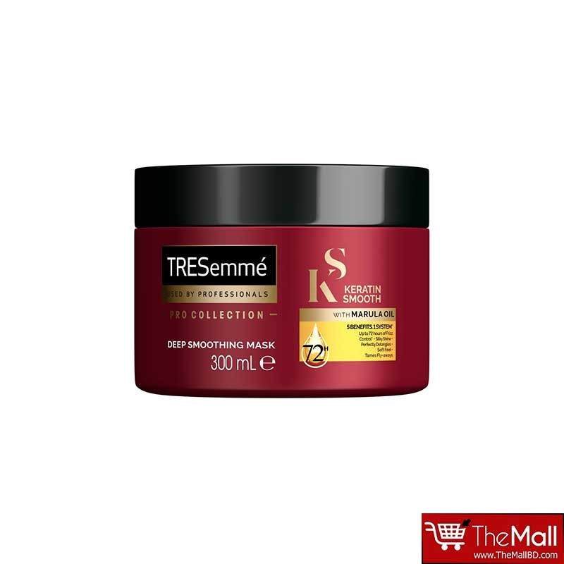 TRESemme Keratin Smooth Deep Smoothing Mask With Marula Oil 300ml