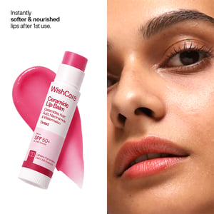 WishCare Ceramide Natural Lip Balm Tinted 5g - SPF50 pa+++   •