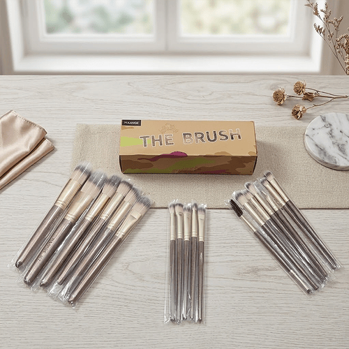 Maange The Brush 18pcs Set Box - Rose Gold