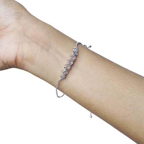 Light luxury Inlaid Bracelet for Women - 018