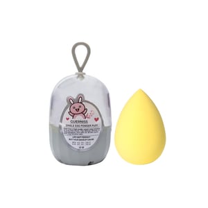 Guerniss Single Egg Powder Puff Tear Drop - Yellow