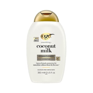 OGX Nourishing + Coconut Milk Conditioner 385ml  •