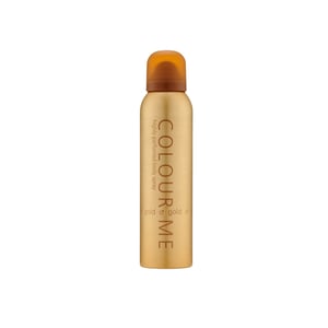Colour Me Highly Perfumed Body Spray - Gold