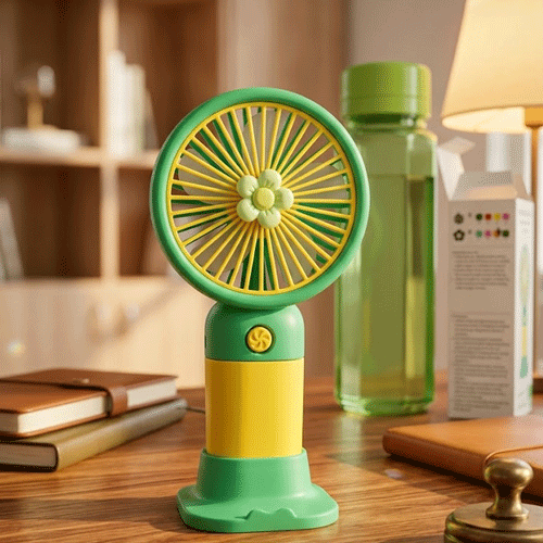 Mini Handheld Fan - Green