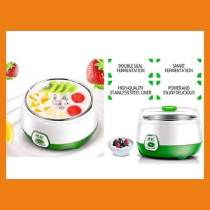 Electric Yogurt Maker 1L - Bright Green