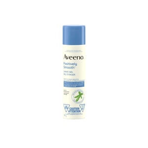 Aveeno Positively Smooth Shave Gel 198g •