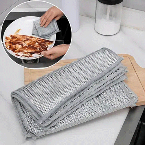 Silver Cleaning Reusable Non-Stick Cloth